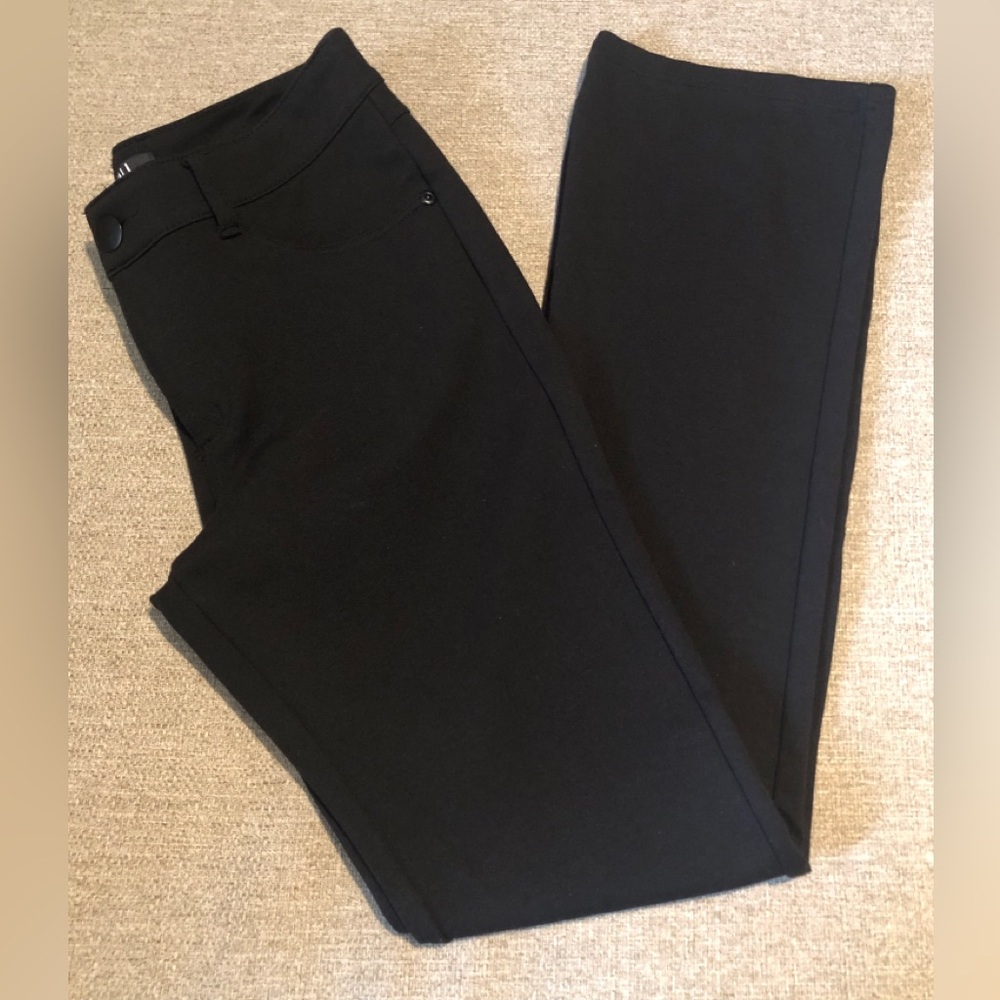 Roz & Ali Stretch Black Slim Fit Pants 8
